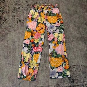 Flower Print Lilka lounge pant from Anthropologie